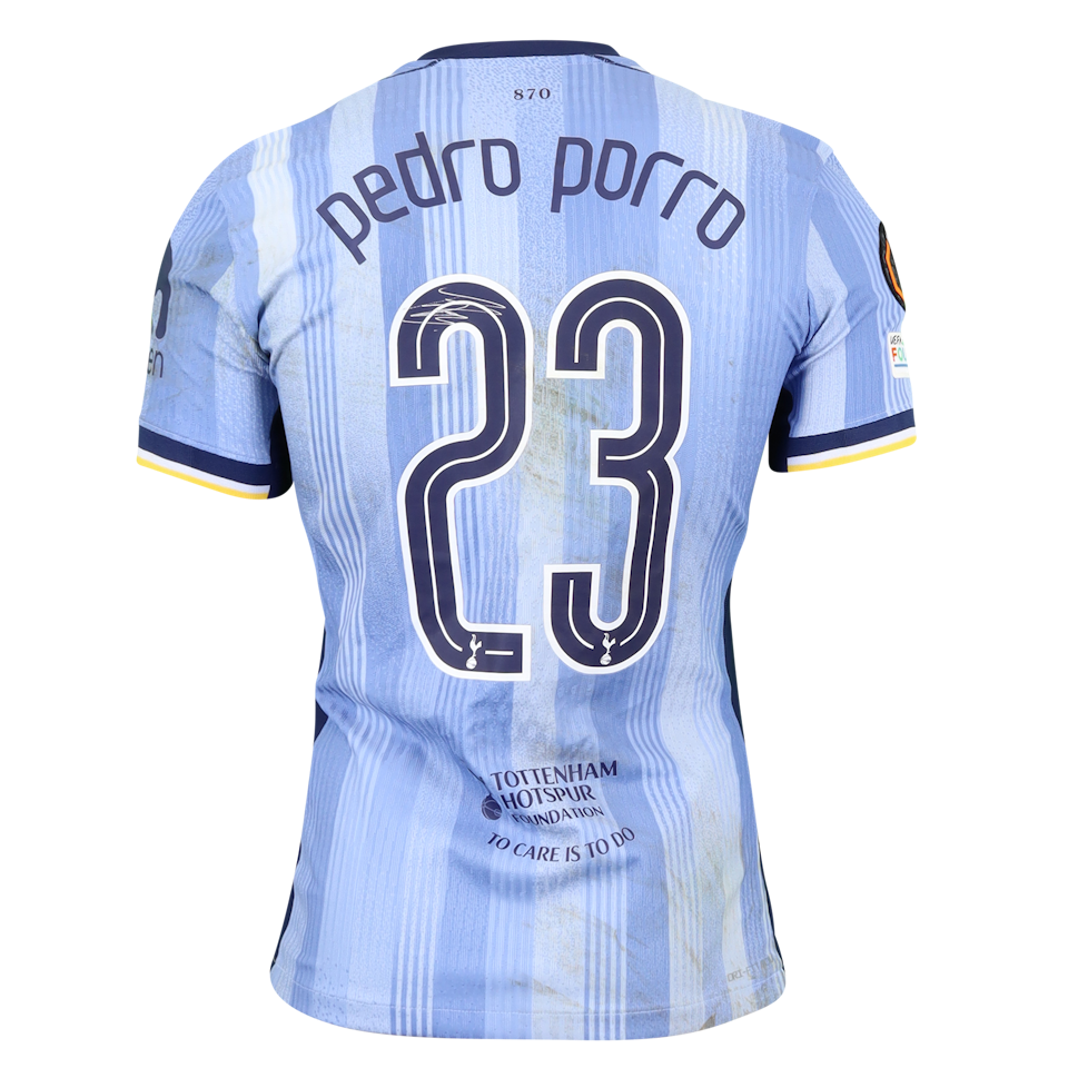Pedro Porro Tottenham Hotspur shirt