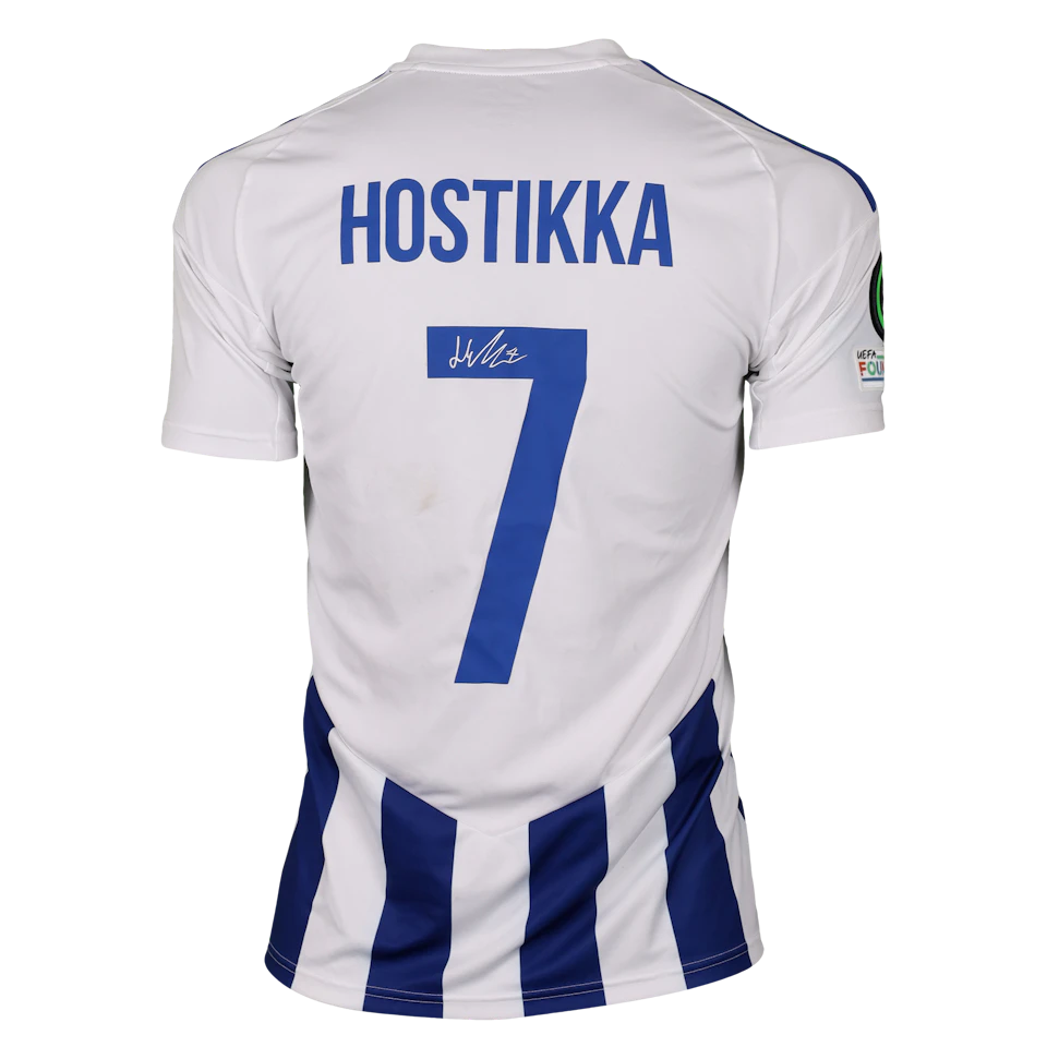 Santeri Hostikka HJK Helsinki jersey