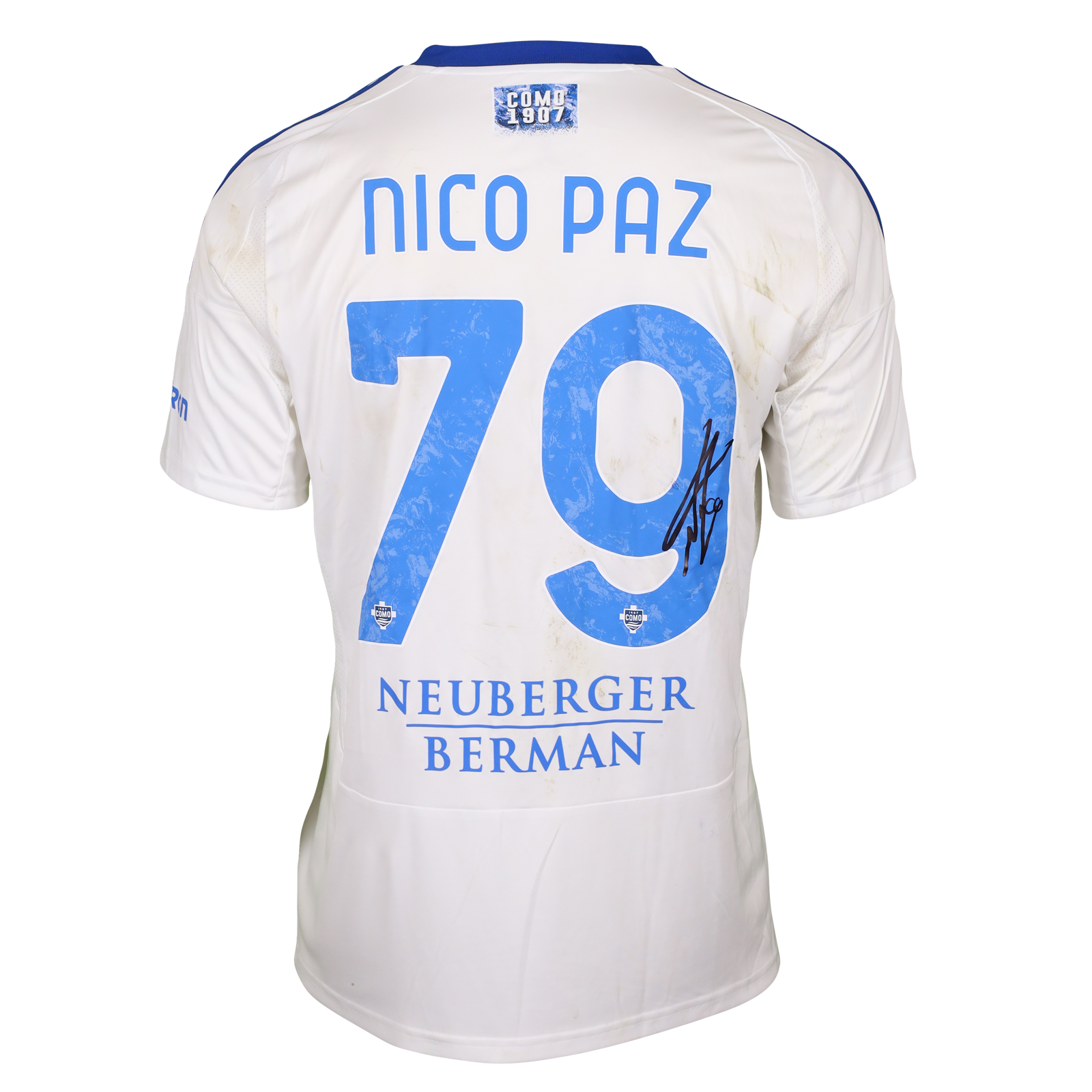 Nico Paz | Genoa - Como 1907 | MatchWornShirt