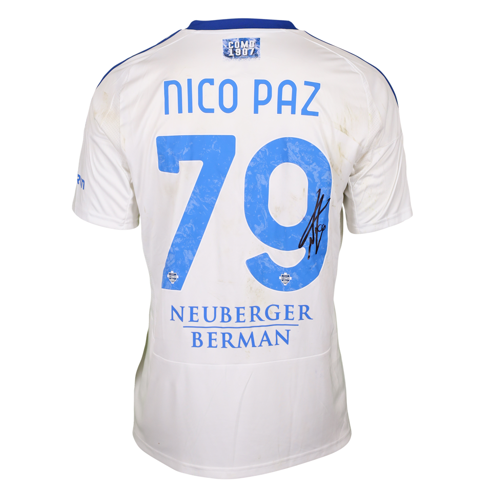 Nicolás Paz Martínez Como 1907 shirt