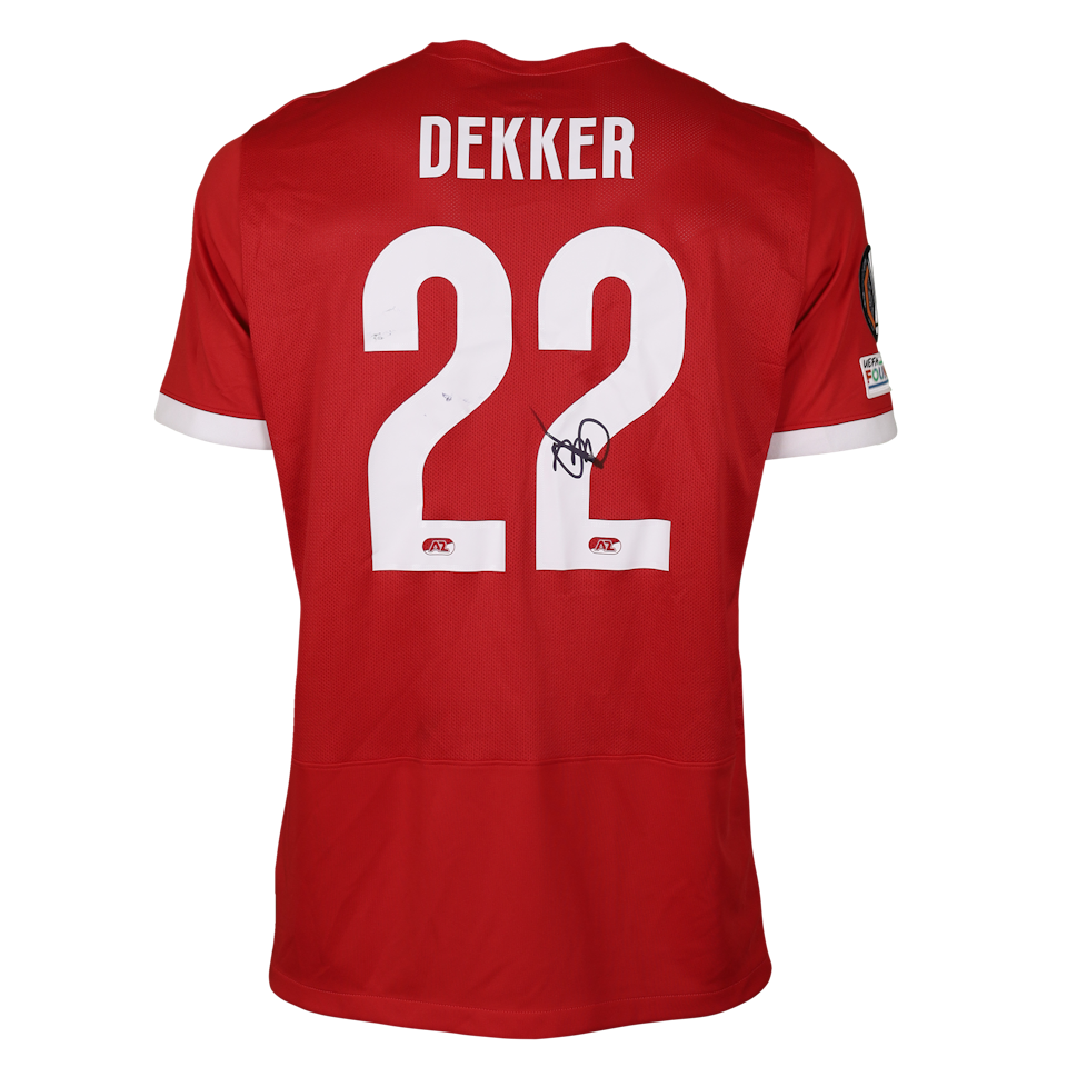 Shirt van Maxim Dekker AZ Alkmaar