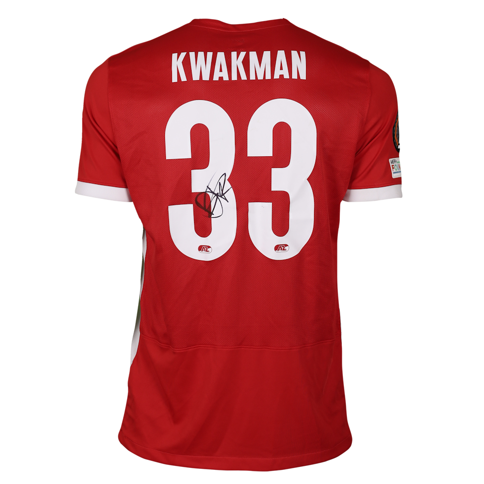 Shirt van Dave Kwakman AZ Alkmaar