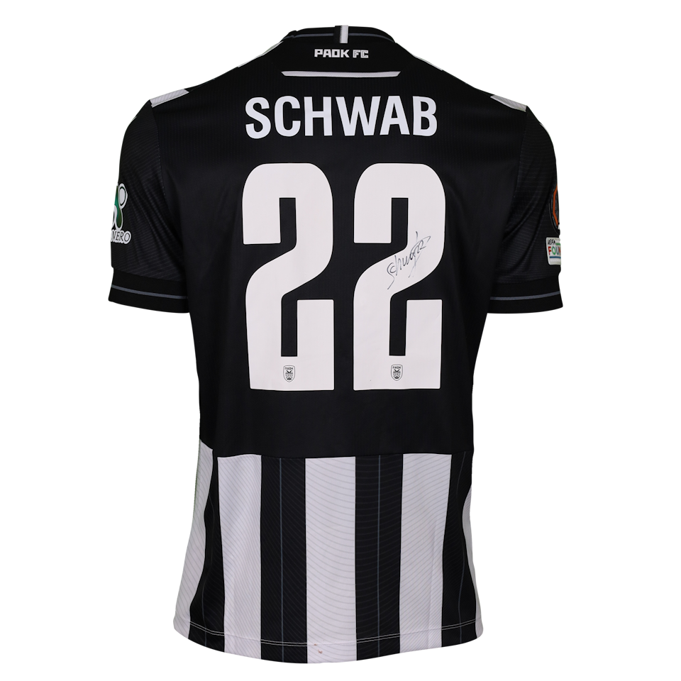 Stefan Schwab PAOK shirt