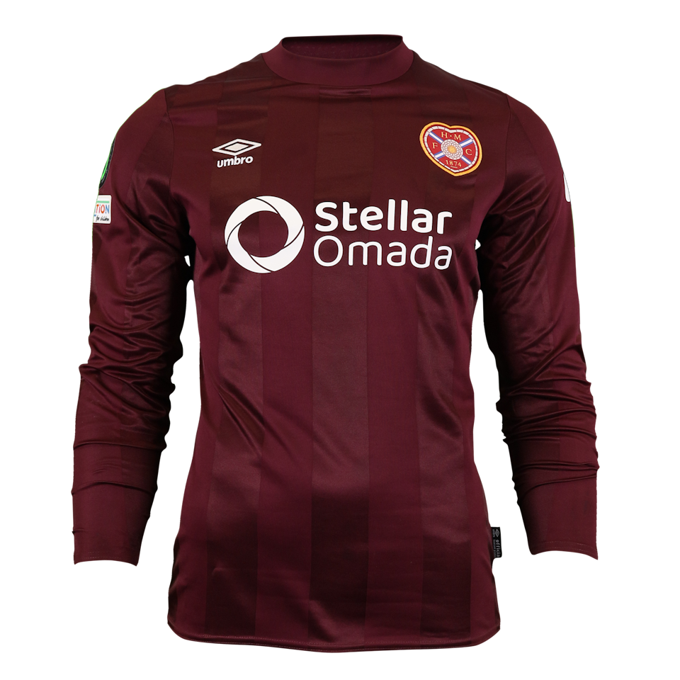 Yan Dhanda Heart of Midlothian jersey