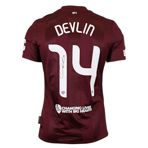 Cameron Devlin Heart of Midlothian jersey