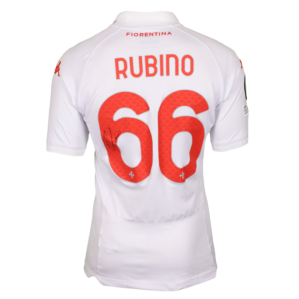 Fiorentina 팀의 Tommaso Rubino 셔츠