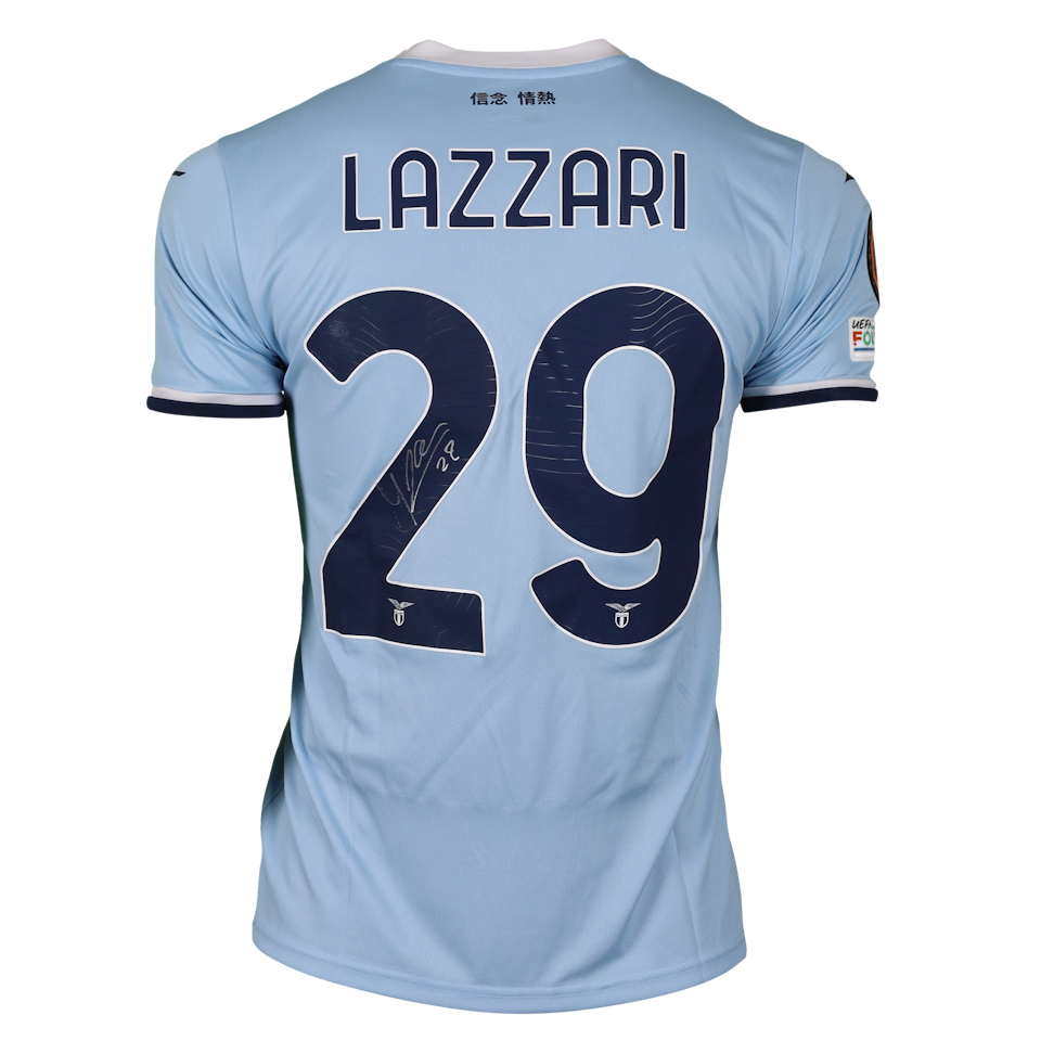 Manuel Lazzari Lazio shirt