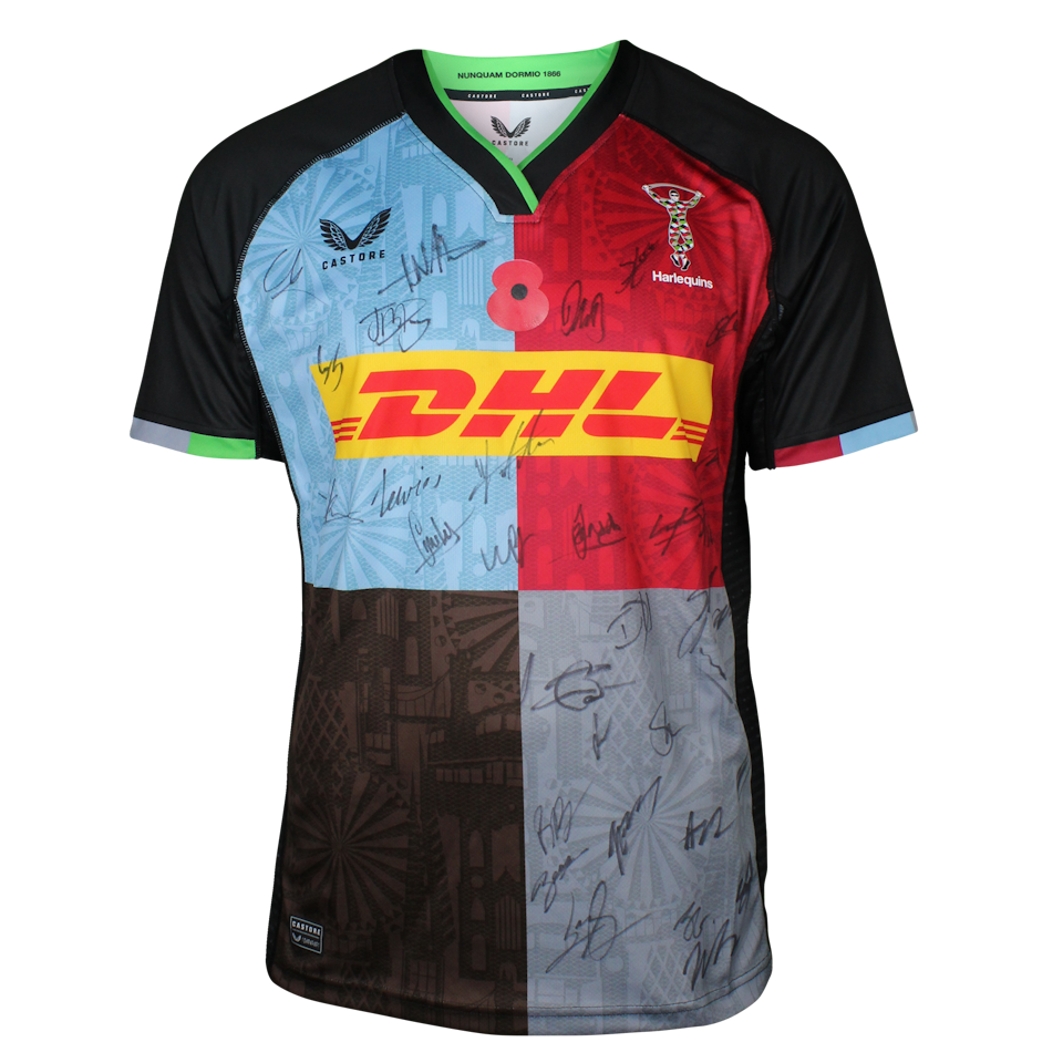 Squad Signed Poppy Shirt - 1