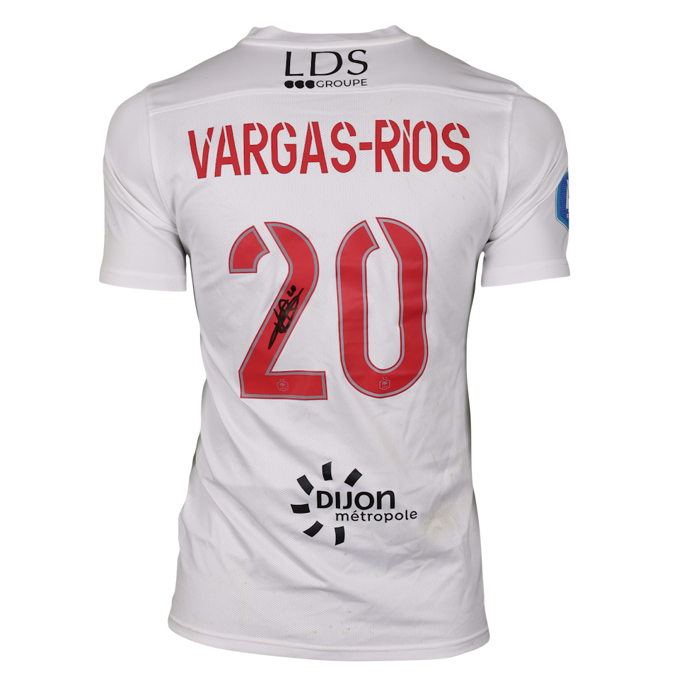 Hugo Vargas Ríos Dijon FCO shirt