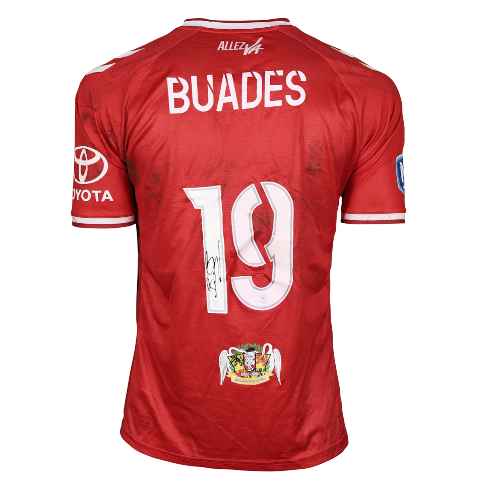 Lucas Buadés Valenciennes FC jersey