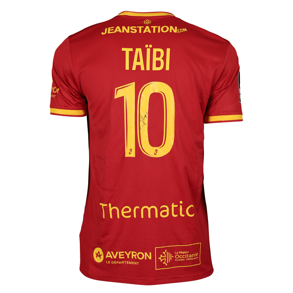 Waniss Taibi Rodez Aveyron Football forması