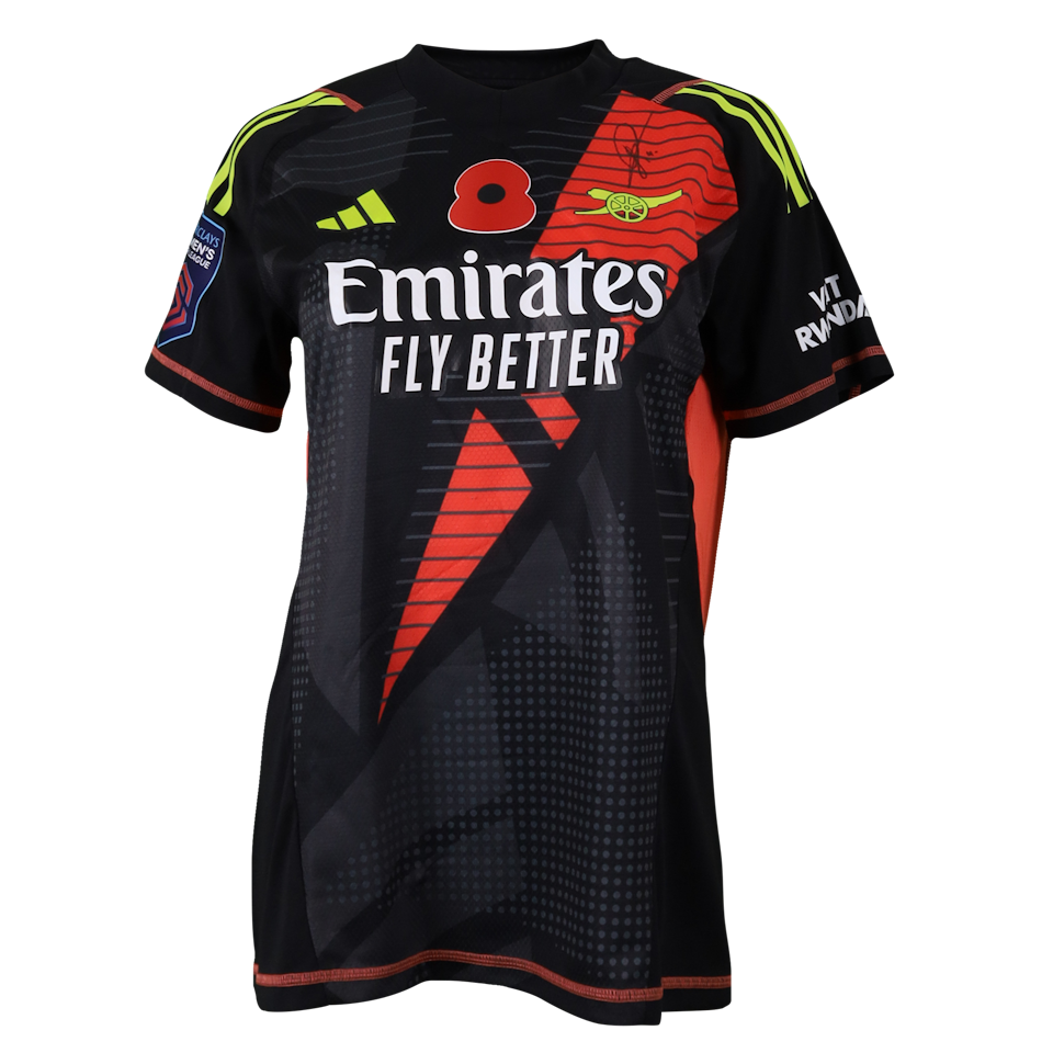 Daphne van Domselaar Arsenal WFC shirt