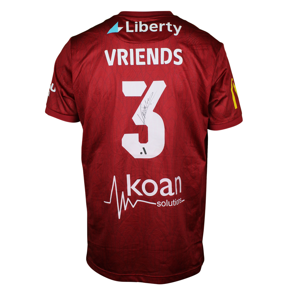 Bart Vriends Adelaide United shirt