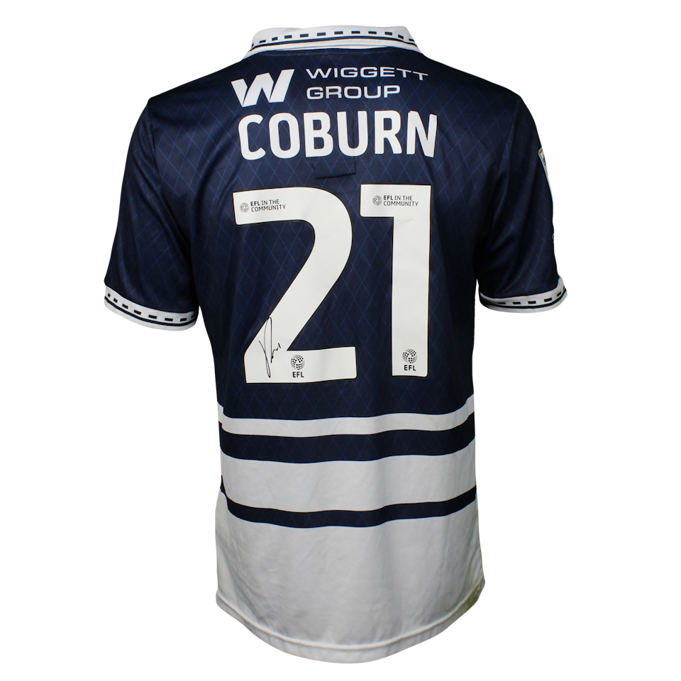 Josh Coburn Millwall shirt