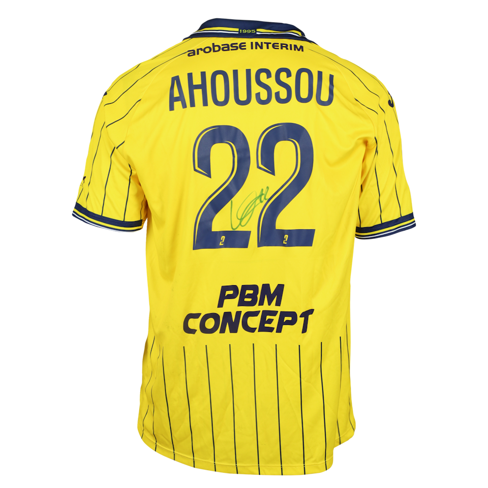 Maillot de Kouadio Ange Ahoussou (Pau FC)