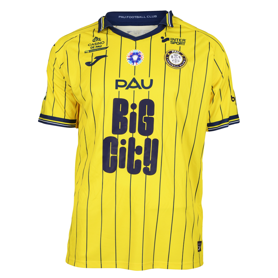 Maillot de Kouadio Ange Ahoussou (Pau FC)