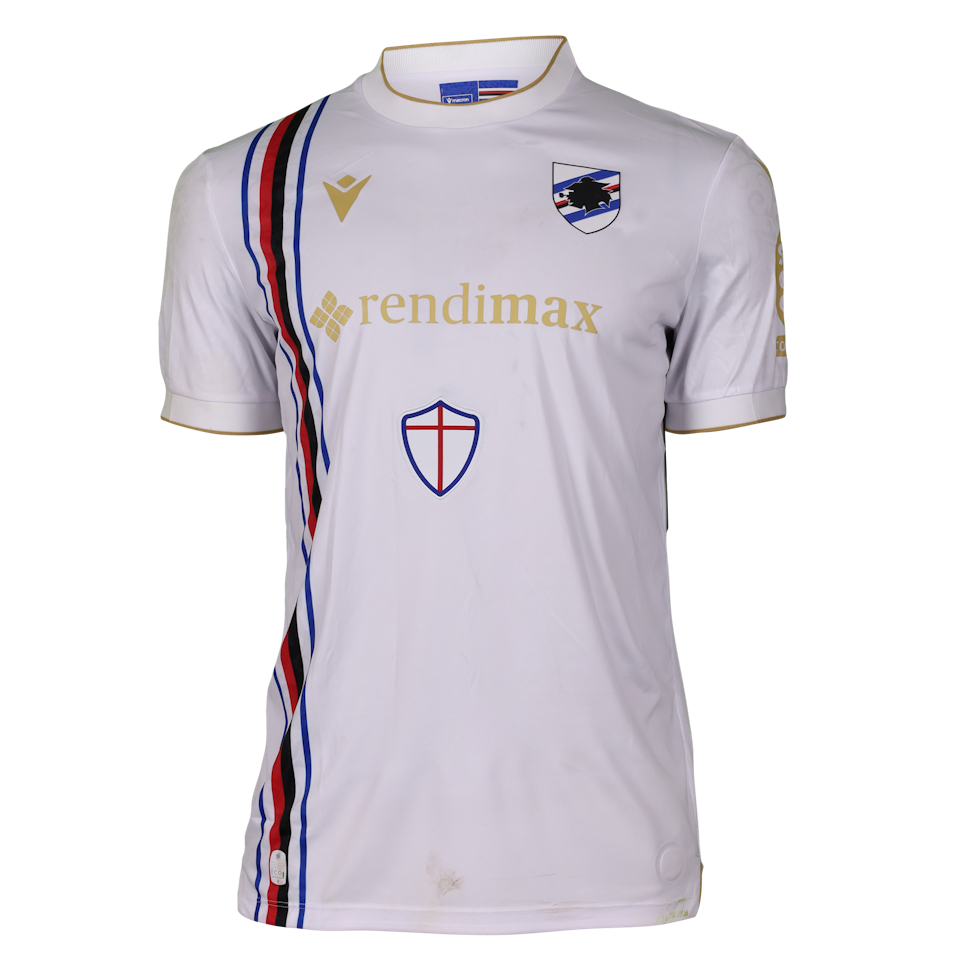 Ebenezer Akinsanmiro Sampdoria camisa.