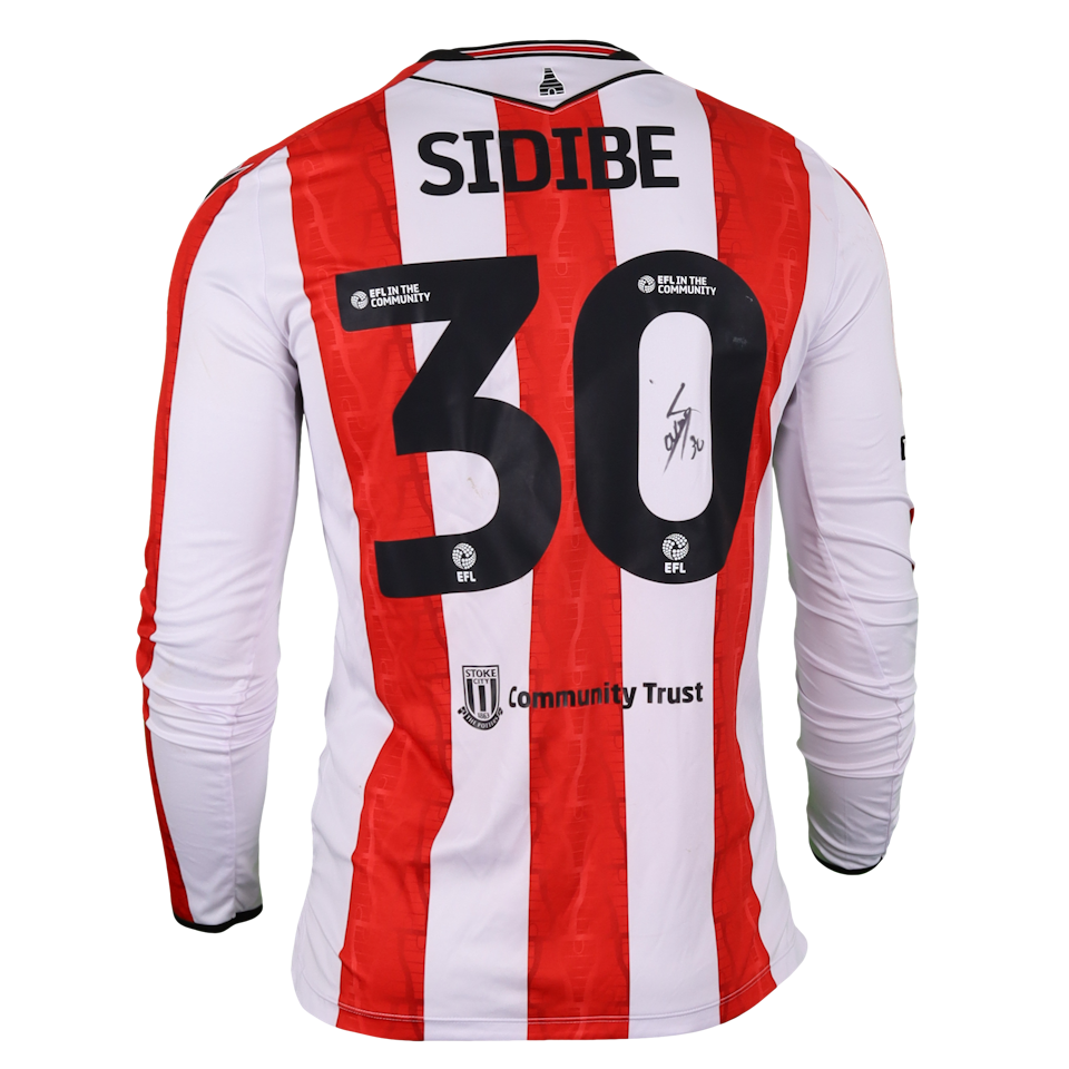 Maillot de Sol Sidibe (Stoke City)