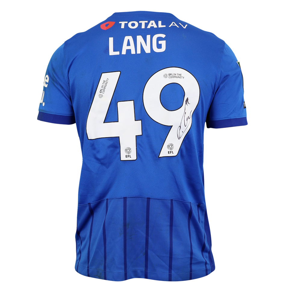 Callum Lang Portsmouth shirt