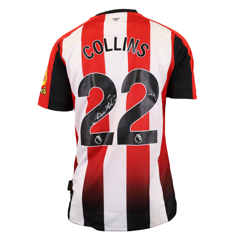 Nathan Michael Collins Brentford shirt