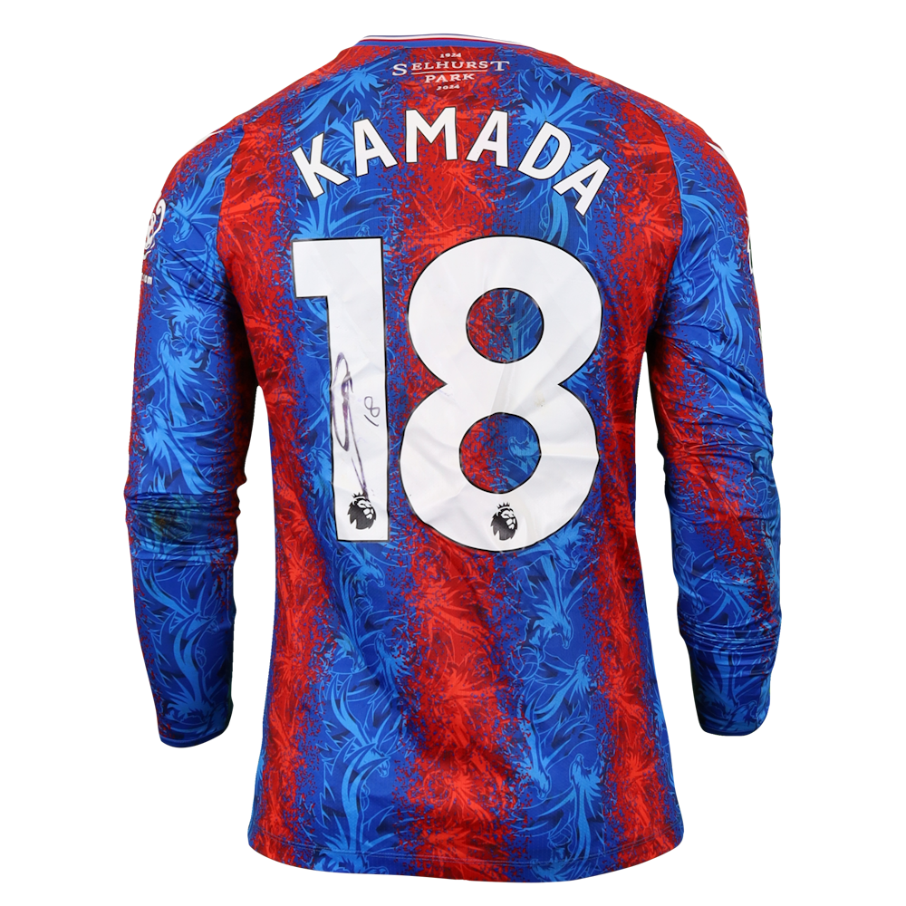 Daichi Kamada 鎌田大地 | Crystal Palace - Fulham | MatchWornShirt