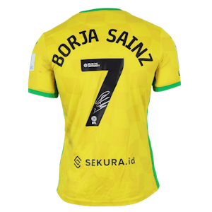 Borja Sainz Eguskiza Norwich City shirt
