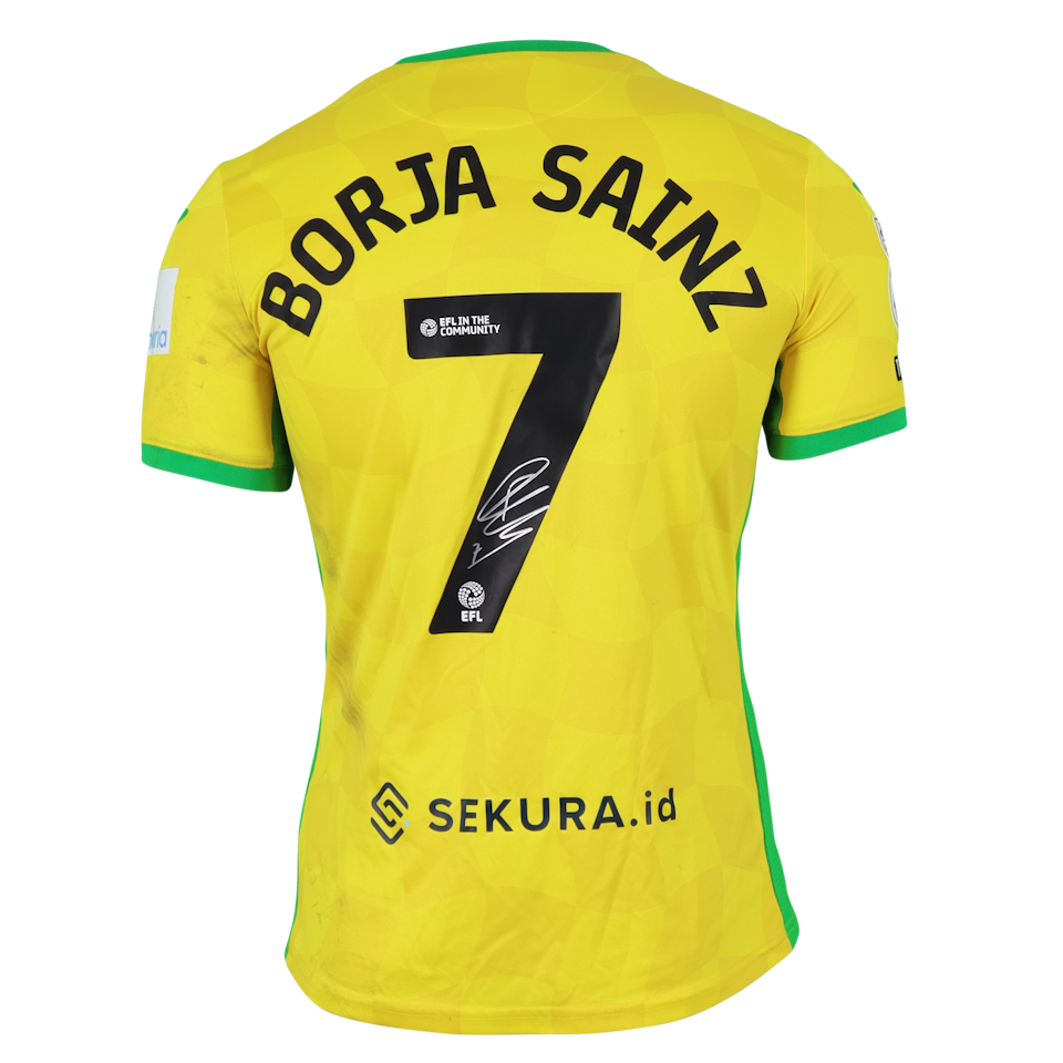 Borja Sainz Eguskiza Norwich City shirt