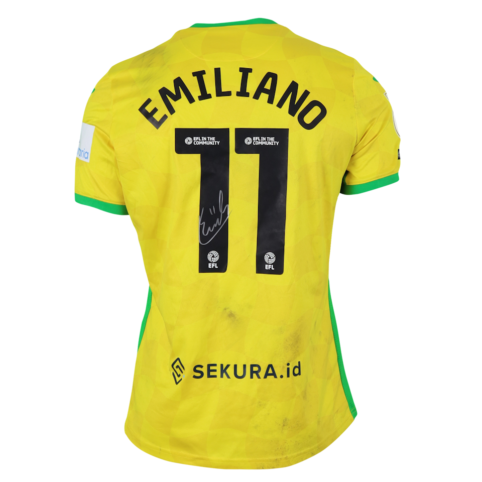 Emiliano Marcondes Camargo Hansen Norwich City jersey