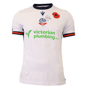 George Johnston Bolton Wanderers shirt