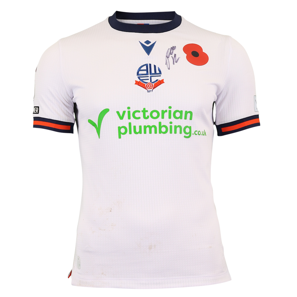 Josh Cogley Bolton Wanderers shirt
