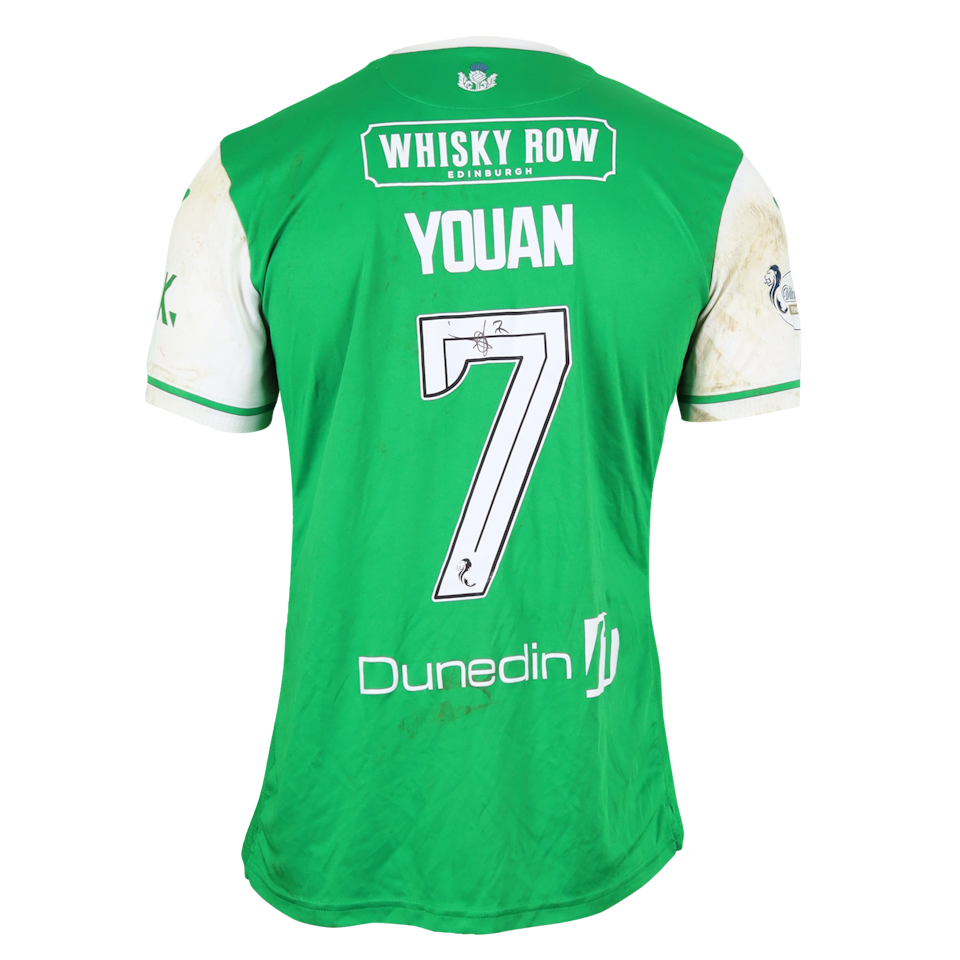 Elie Youan Hibernian jersey