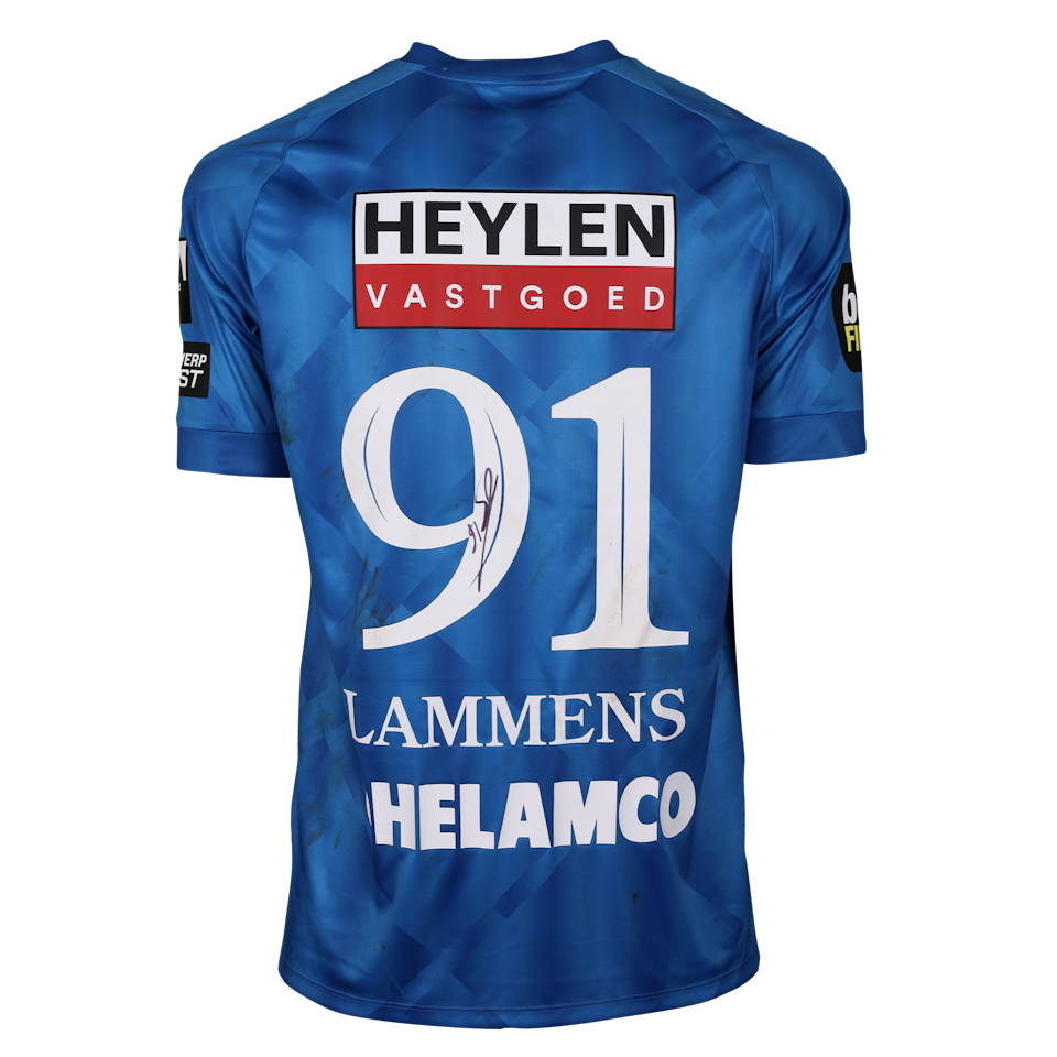 Senne Lammens Royal Antwerp FC shirt