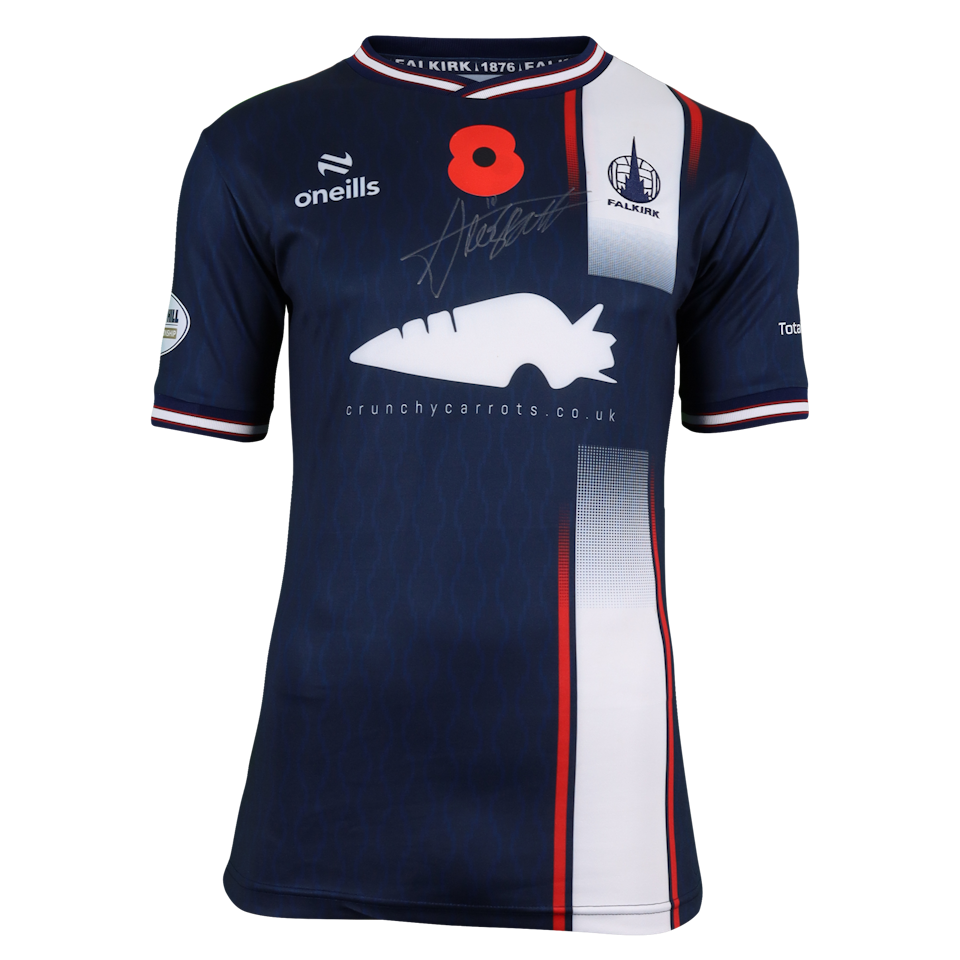 Poppyscotland-Trikot von Aidan Nesbitt