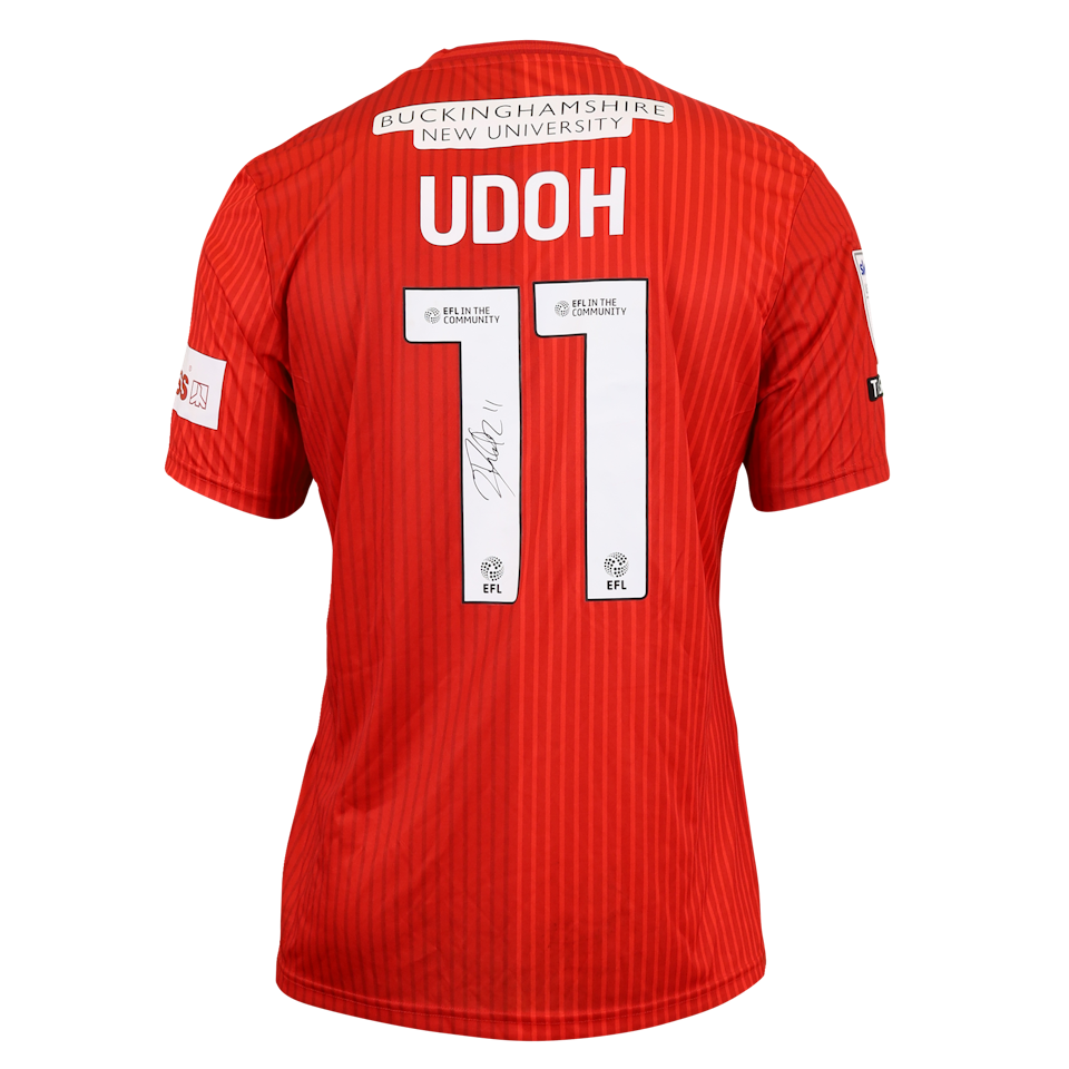 Daniel Udoh Wycombe Wanderers shirt