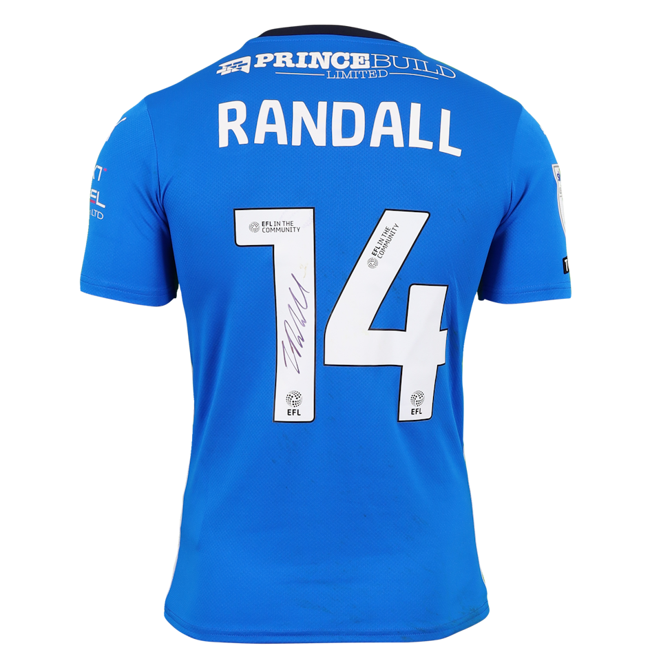 Joel Randall Peterborough United shirt