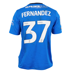 Emmanuel Fernandez Peterborough United shirt
