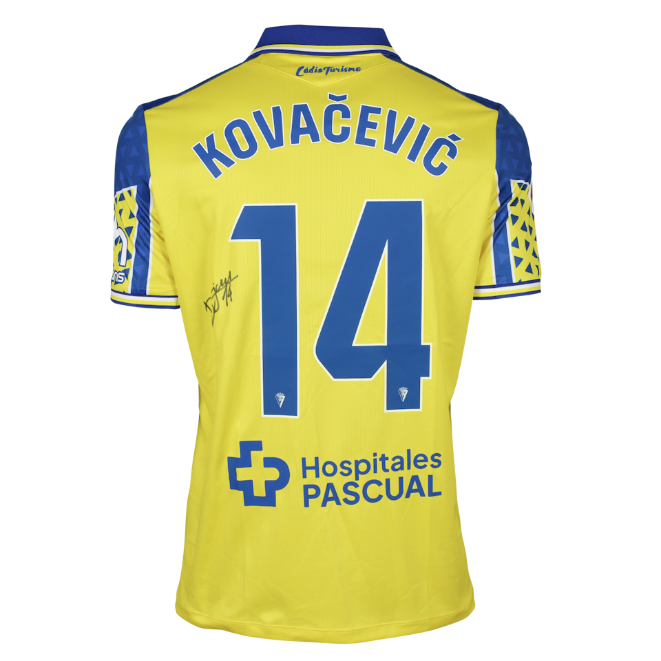Bojan Kovačević Cádiz CF shirt