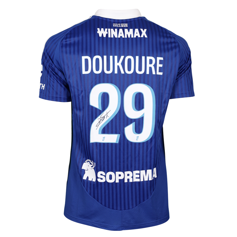 Ismael Doukoure RC Strasbourg Alsace shirt
