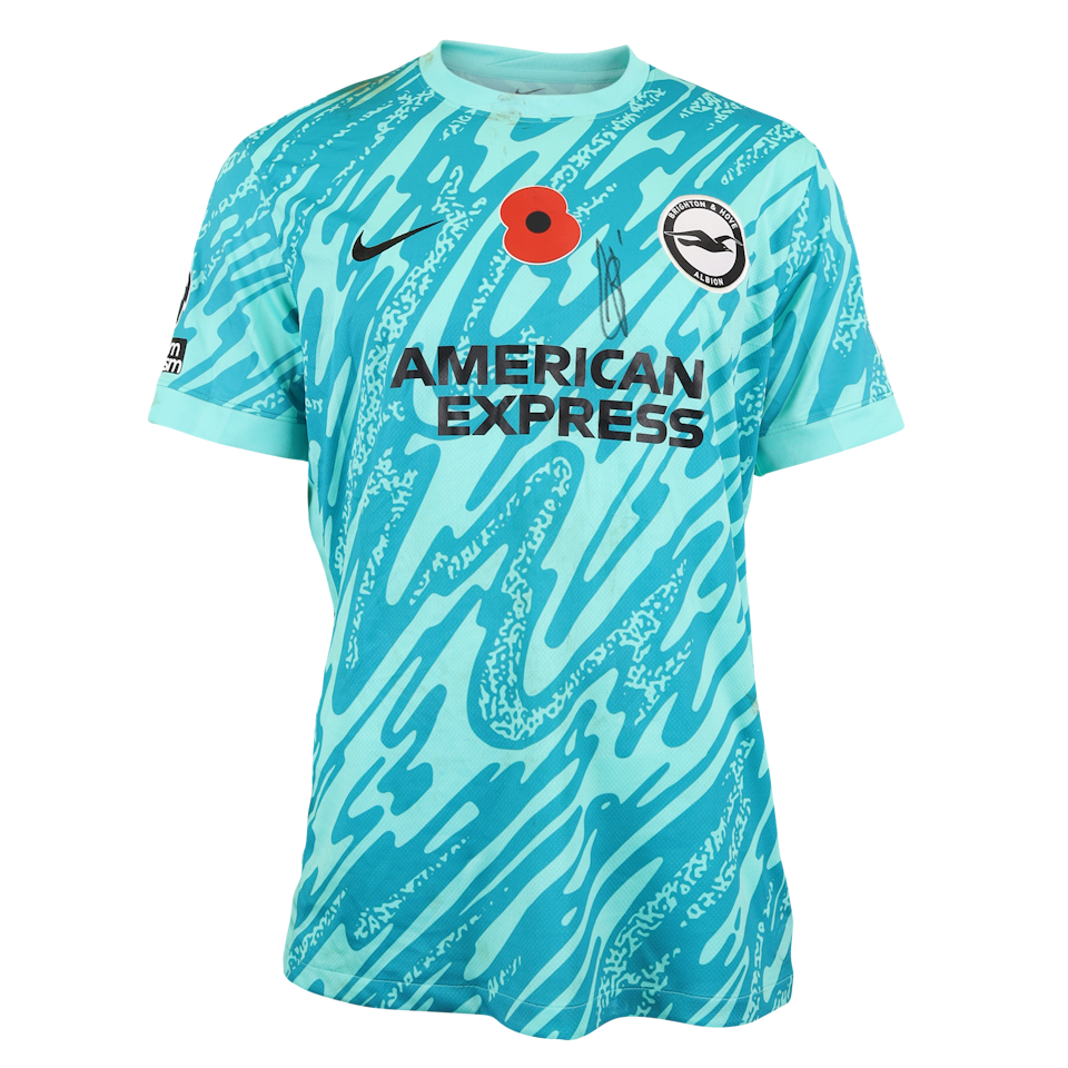 Bart Verbruggen Brighton & Hove Albion jersey
