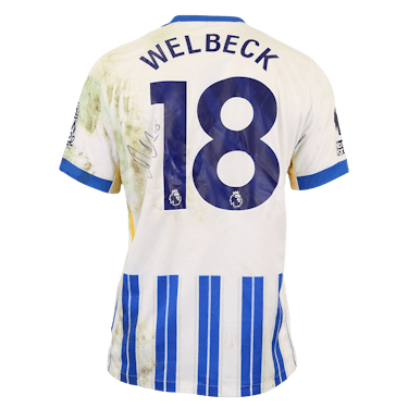 Official Brighton & Hove Albion Football Match-Worn Shirts