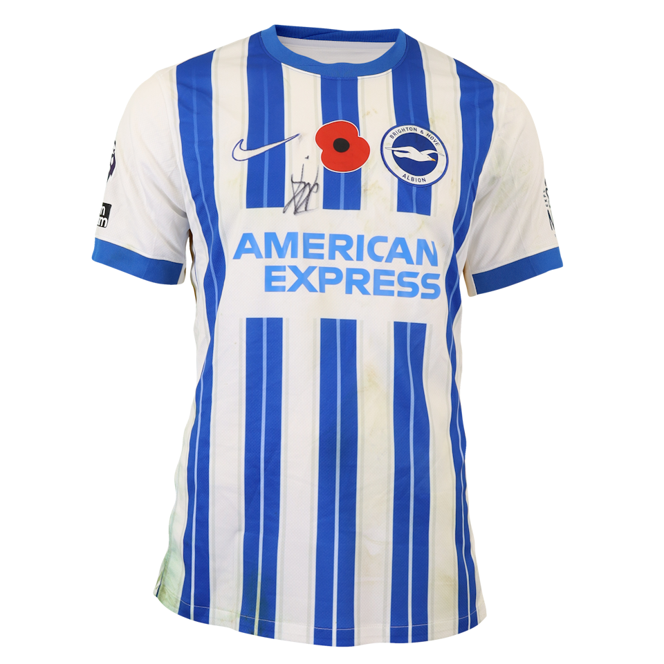 Jan Paul van Hecke Brighton & Hove Albion jersey