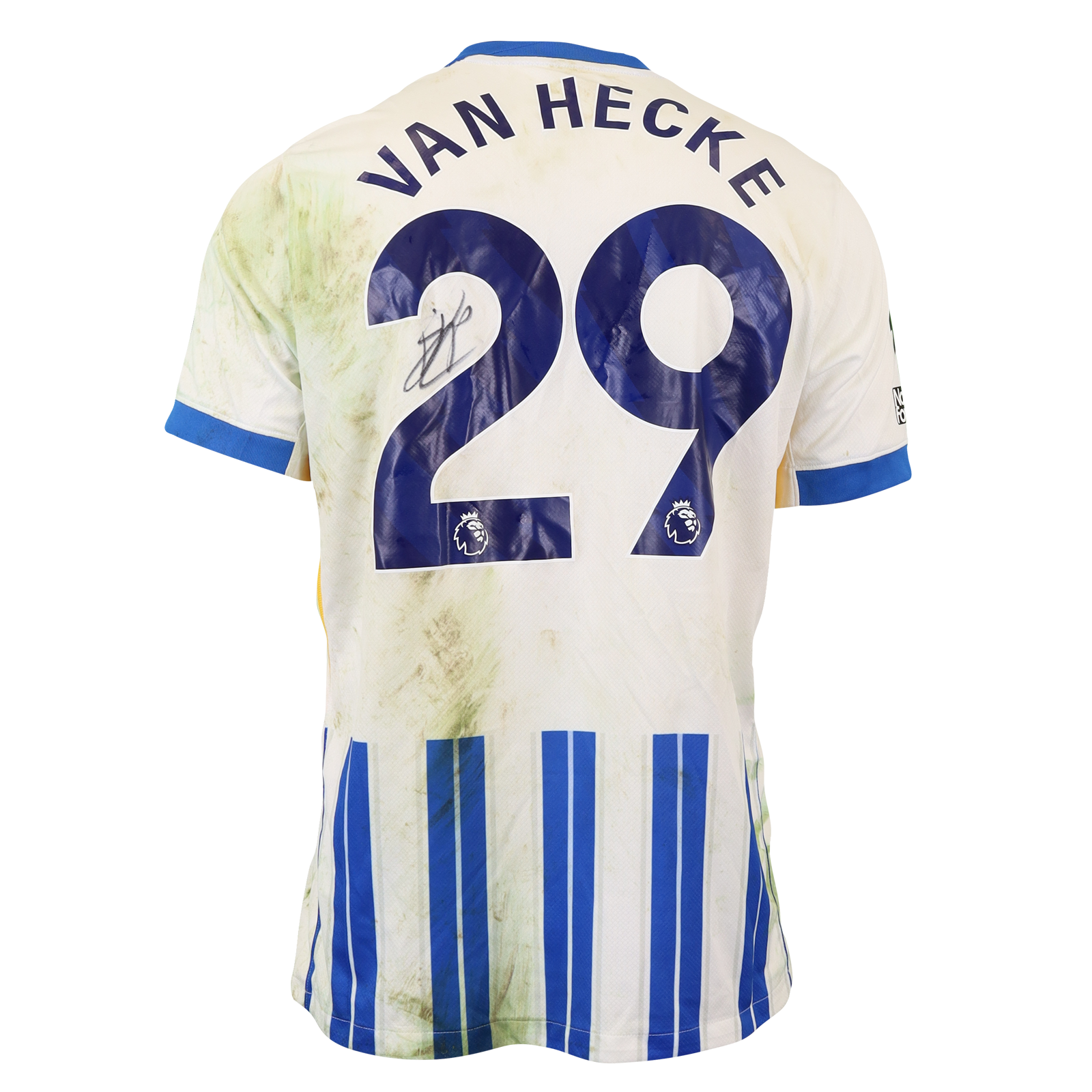 ブライトン・アンド・ホーヴ・アルビオン VAN HECKE 29 ユニフォーム e01a6cbc-c5a2-4df5-828f-