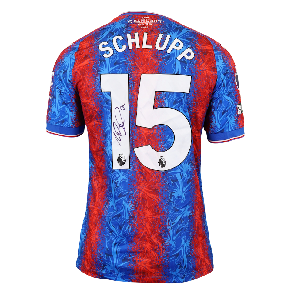 Jeffrey Schlupp Crystal Palace shirt