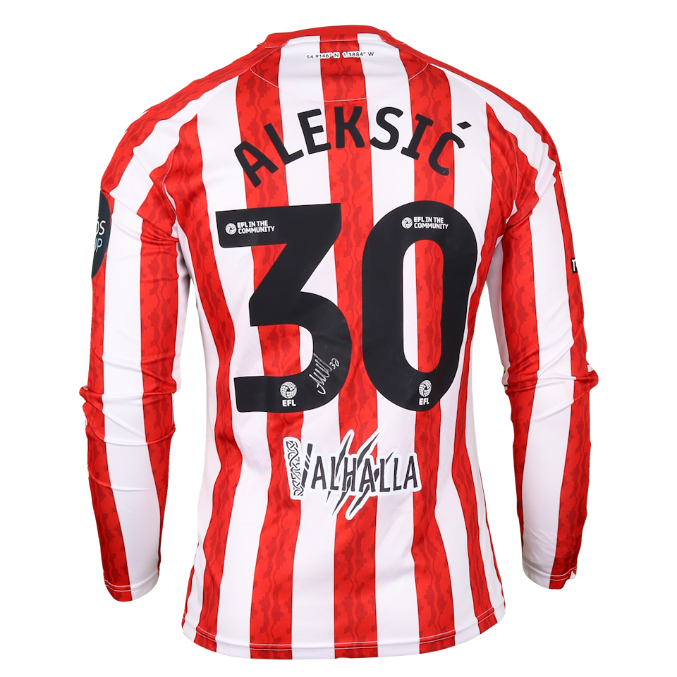 Milan Aleksić Sunderland jersey