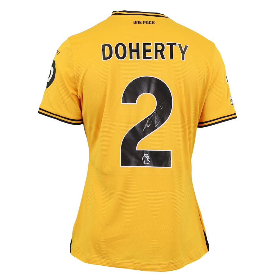 Matt Doherty Wolverhampton Wanderers jersey
