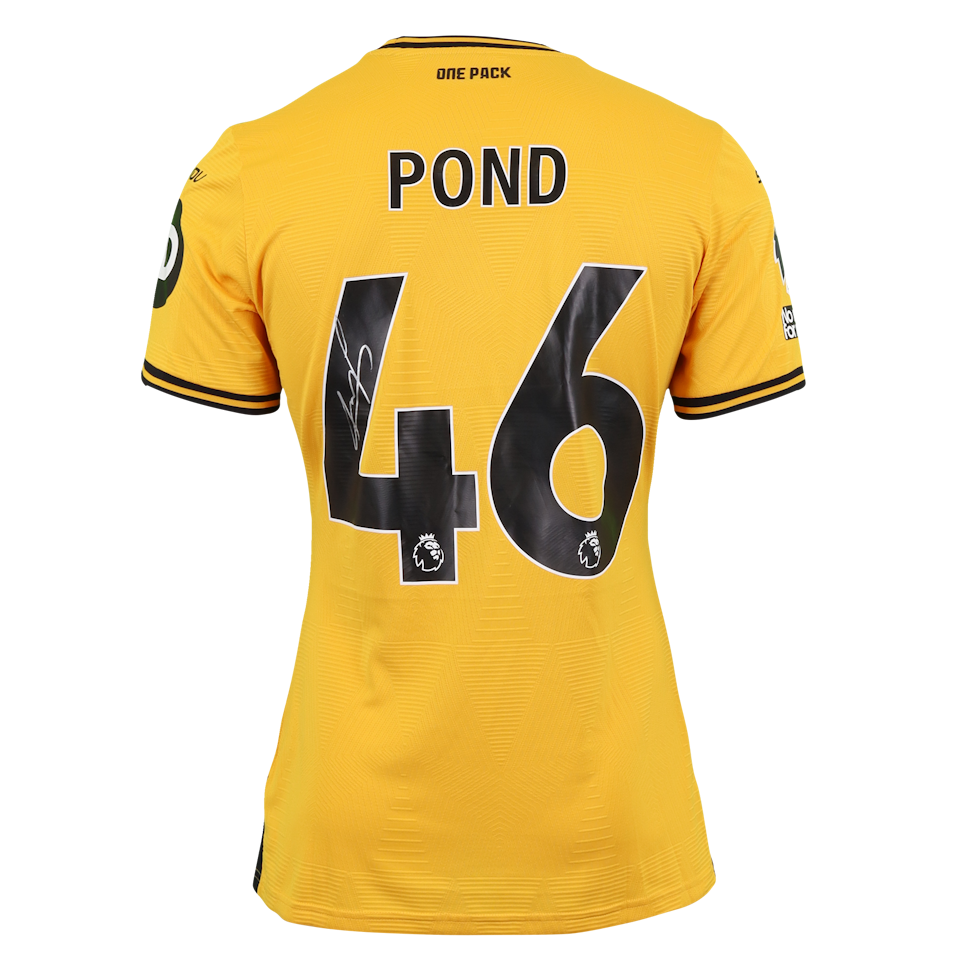 Alfie Pond Wolverhampton Wanderers shirt
