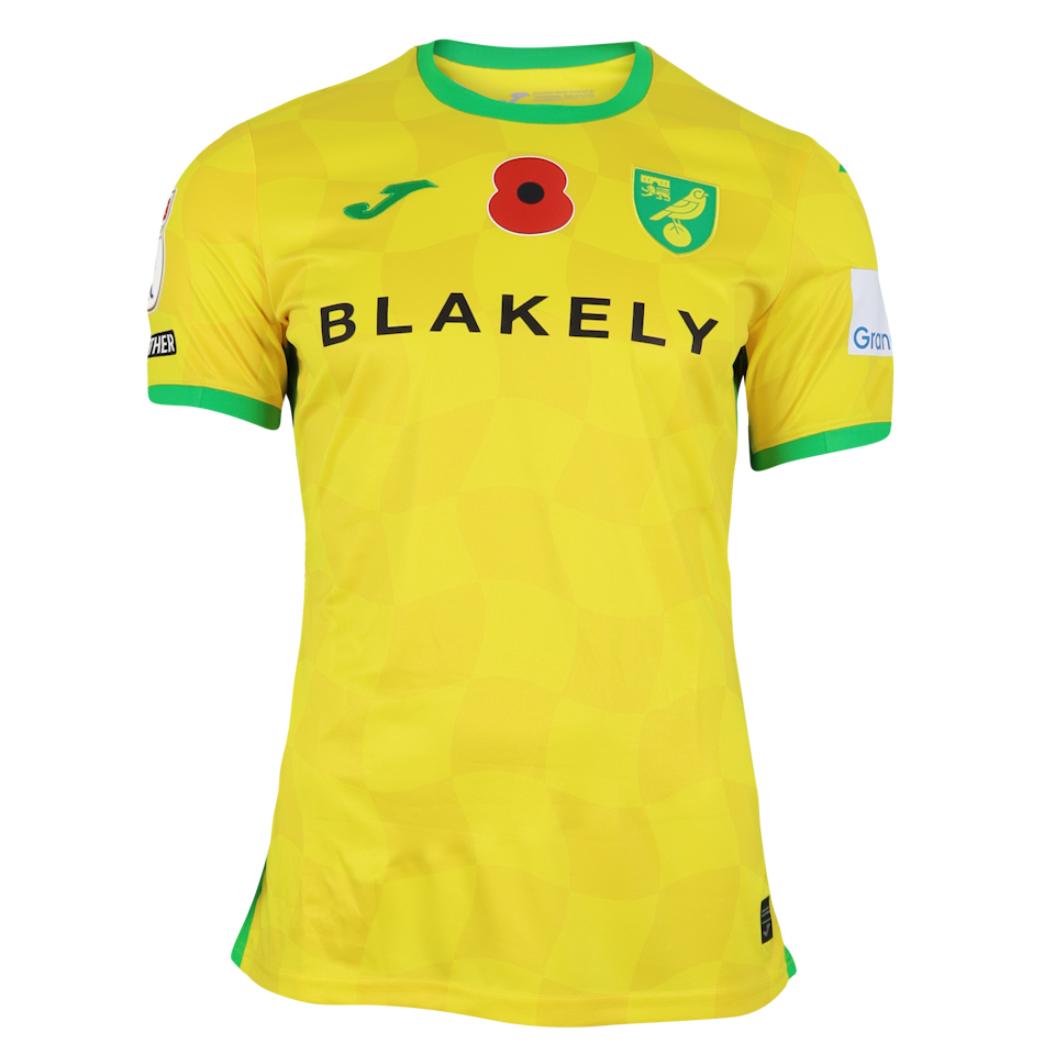 Elliot Myles Norwich City shirt
