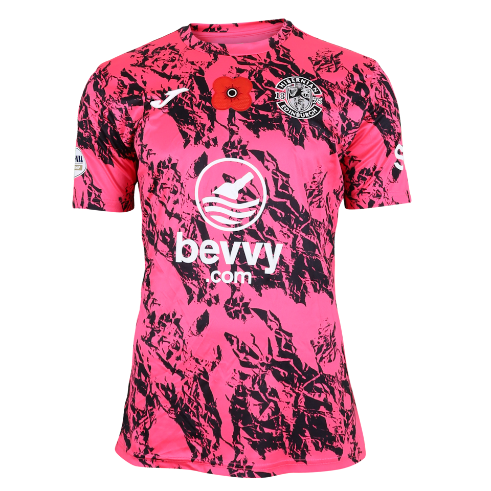 Jordan Smith Poppyscotland jersey