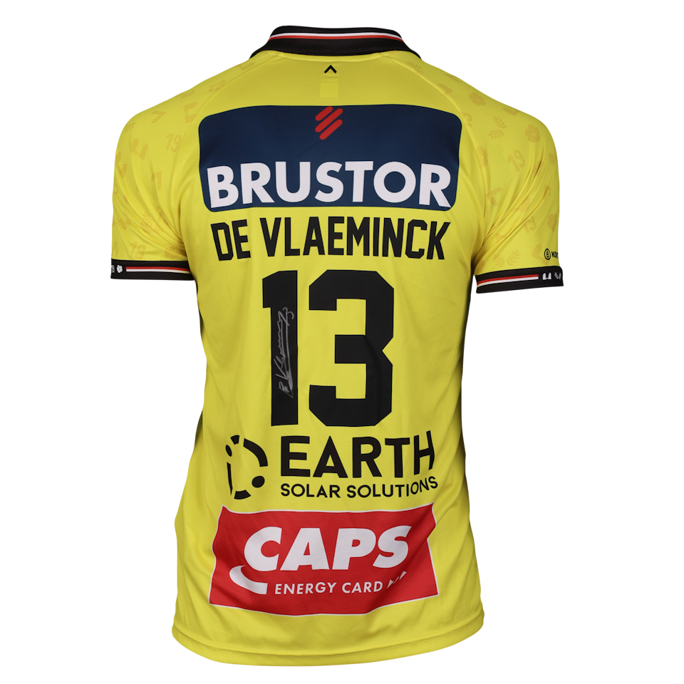 Ebbe De Vlaeminck KV Kortrijk jersey