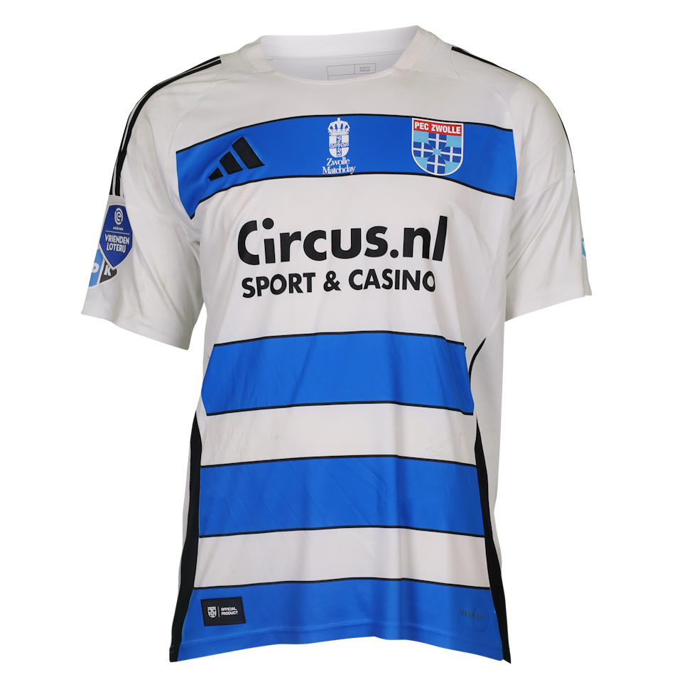 PEC Zwolle-Trikot von Damian van der Haar